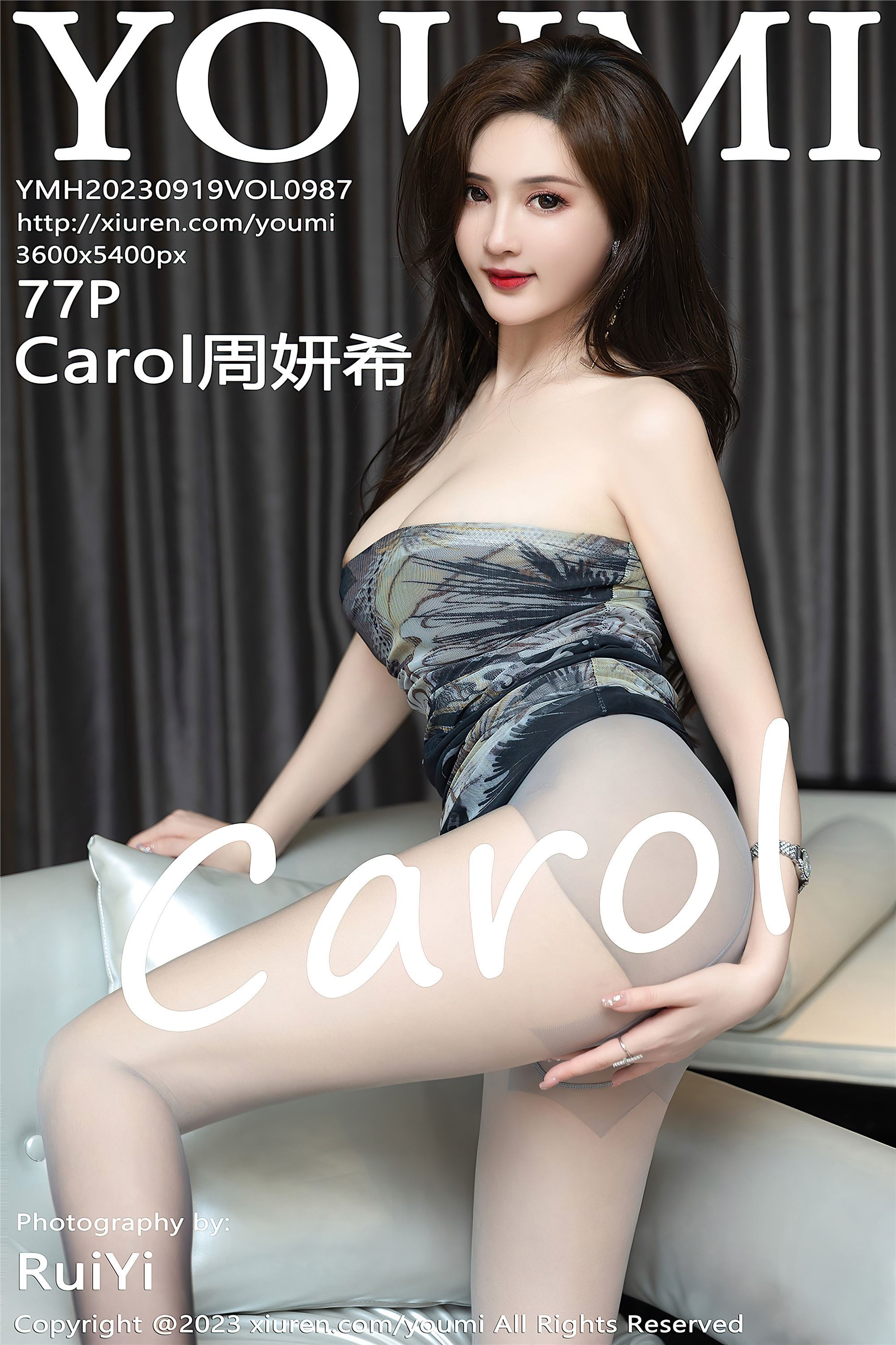 YouMi尤蜜荟 2023.09.19 VOL.987 Carol周妍希